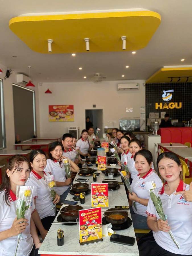 Team An Tâm liên hoan